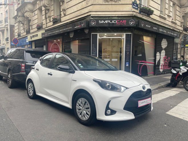 Toyota Yaris HYBRIDE MY20 116h France TVA RECUPERABLE Blanc de 2021