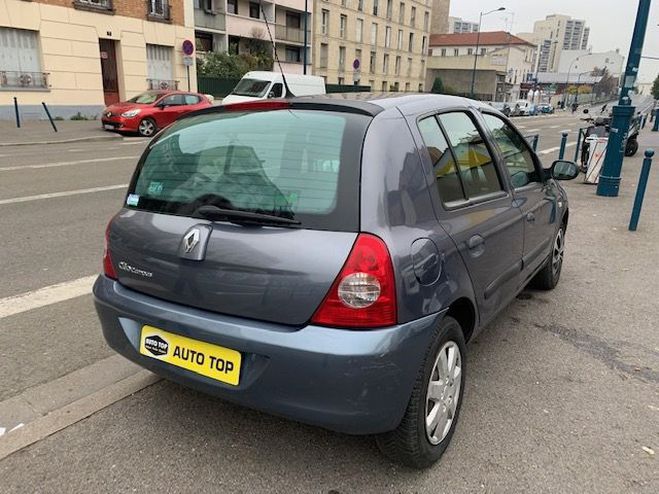 Renault Clio 1.2 16V 75CH AUTHENTIQUE 5P BLEU F de 2008