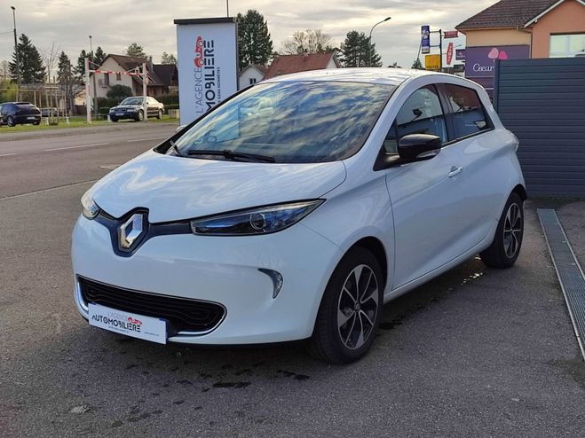 Renault Zoe Intens R110 MY19 41kw Location batterie Blanc de 2018