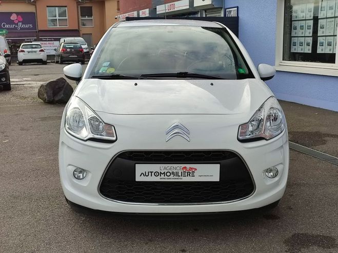 Citroen C3 1.4 HDI 70 Confort Blanc de 2012