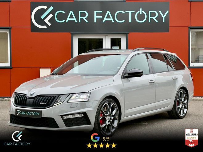 Skoda Octavia Combi 2.0 TSI 245 DSG RS DCC Canton Pack Gris clair de 2020