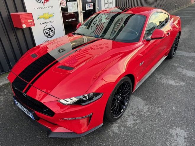 Ford Mustang GT V8 BVA COUP Rouge Verni de 2018