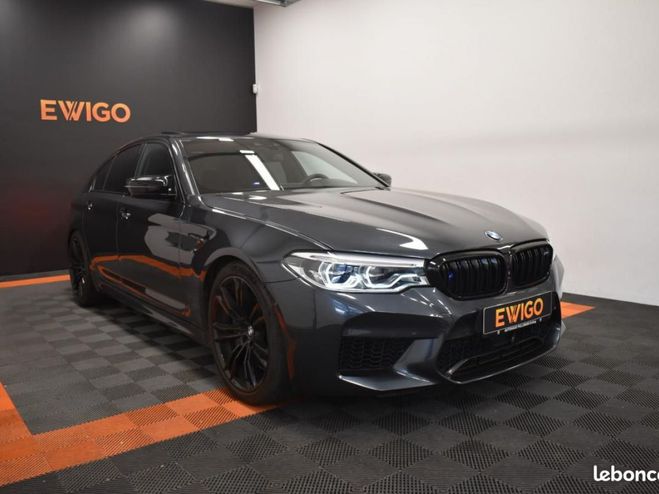 BMW M5 COMPETITION 625ch DOWNPIPE SUIVI COMPLET Noir de 2018