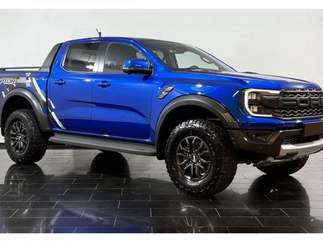 Ford Ranger 3.0 V6 - 292 - BVA S&S e-AWD 2023 CABINE Bleu mtallis de 2023
