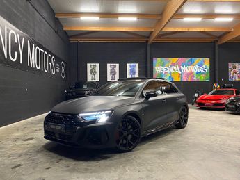  Voir détails -Audi RS3 Sportback 2.5 TFSI 400 CH Noir Mat Eco M à Chazay-d'Azergues (69)