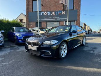  Voir détails -BMW Serie 5 F10 525d 218ch 132g Luxe A - 1ERE MAIN à Maubeuge (59)