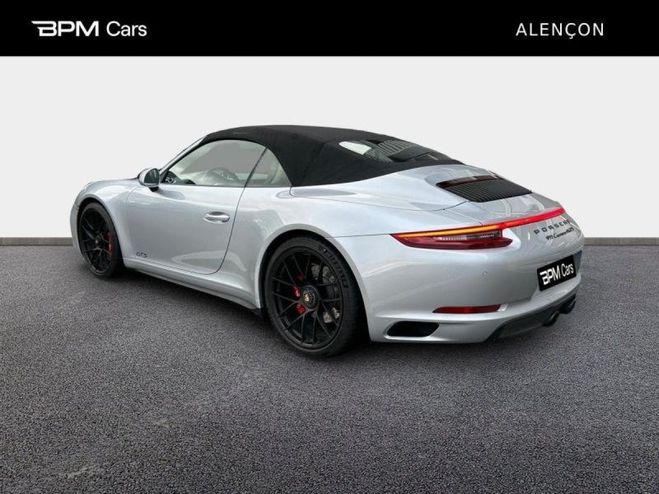 Porsche 911 Cabriolet 3.0 450ch 4 GTS PDK Argent Rhodium de 2017