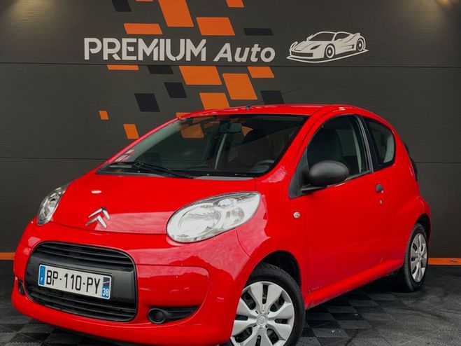 Citroen C1 1.0i 68 Cv Confort 3 Portes Climatisatio Rouge de 2011