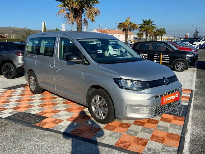 Volkswagen Caddy MAXI 2.0 TDI 102 BV6 ORIGIN 7PL Camra Gris Clair de 2024
