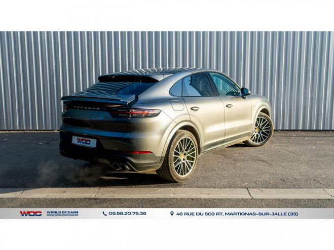 Porsche Cayenne Coup 3.0i V6 - 340 - BVA Tiptronic S  C GRIS CLAIR de 2021