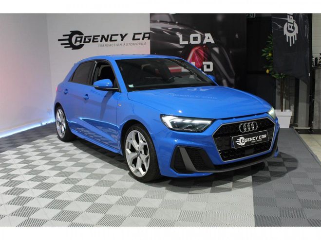 Audi A1 Sportback 1.0 25 TFSI - 95  2019 S line  Bleu clair de 2020