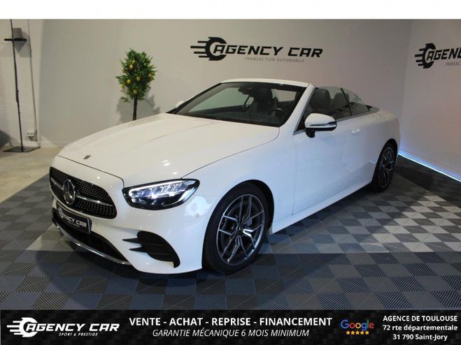 Mercedes Classe E Cabriolet 220 d - BVA 9G-Tronic  CABRIOL BLANC de 2021