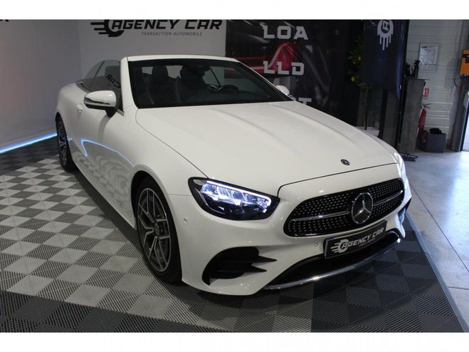 Mercedes Classe E Cabriolet 220 d - BVA 9G-Tronic  CABRIOL BLANC de 2021