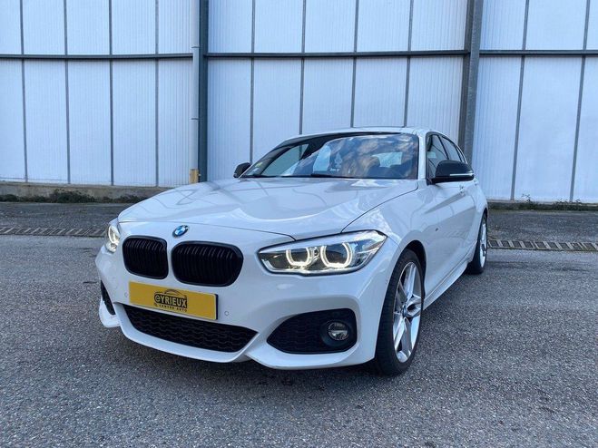 BMW Serie 1 F20 LCI 118d 150 ch M Sport A Blanc de 2017