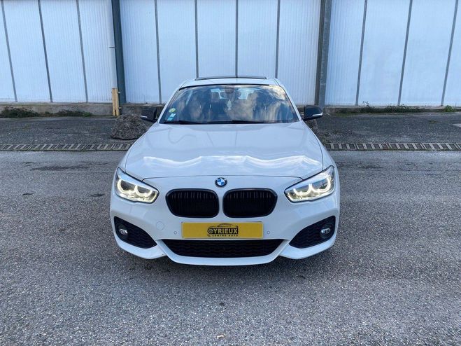 BMW Serie 1 F20 LCI 118d 150 ch M Sport A Blanc de 2017