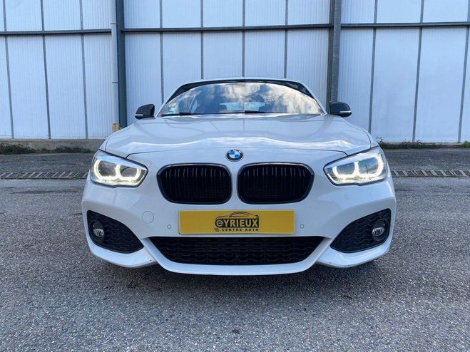 BMW Serie 1 F20 LCI 118d 150 ch M Sport A Blanc de 2017