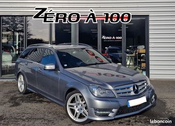  Voir détails -Mercedes Classe C Benz C220 CDI SB PACK AMG BVA 7G-Tronic  à Saint-Jean-d'Illac (33)