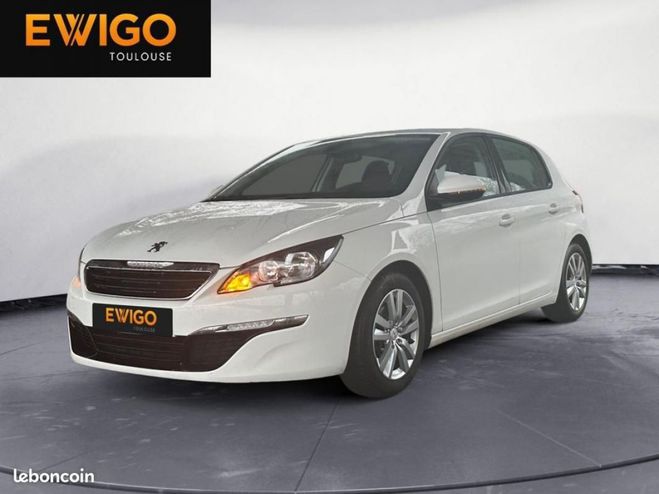 Peugeot 308 GENERATION II 1.2 VTI 82 CH ACTIVE GPS Blanc de 2014