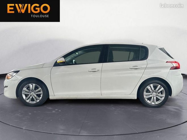 Peugeot 308 GENERATION II 1.2 VTI 82 CH ACTIVE GPS Blanc de 2014