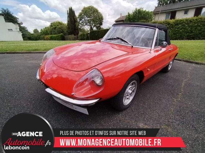 Alfa romeo Spider 1.75L Coda Longa Rouge de 1969