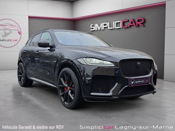  Voir détails -Jaguar F Pace 5.0 V8 550 ch Supercharged AWD BVA8 SVR  à Lagny-sur-Marne (77)