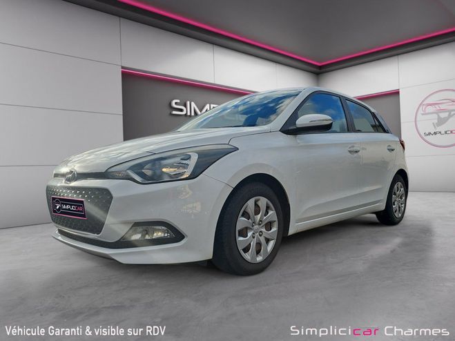 Hyundai I20 1.2 84 Intuitive GARANTIE 12 ou 24 MOIS Blanc de 2015