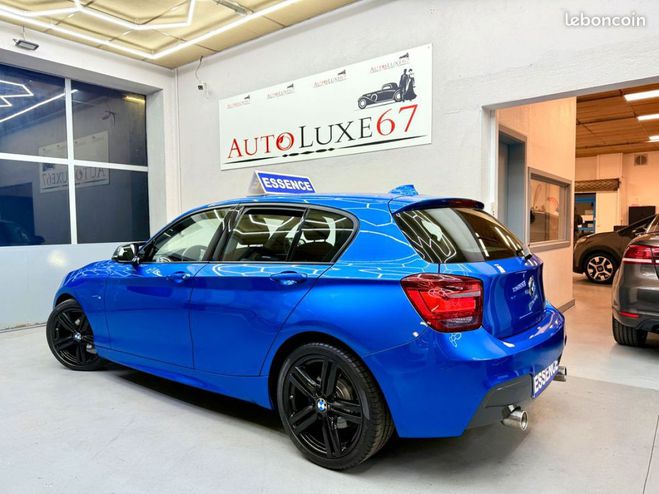 BMW Serie 1 116i F20 136 CH 7 CV Pack M Bleu de 2015