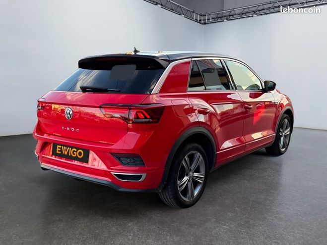 Volkswagen T Roc 1.5 TSI EVO 150CH R-LINE DSG7 EURO6D-T Rouge de 2019