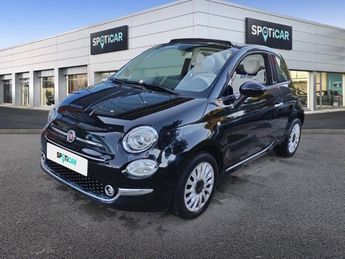  Voir détails -Fiat 500 C 1.2 8v 69ch Eco Pack Lounge à Montpellier (34)