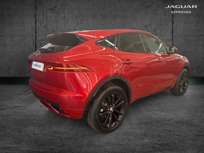 Jaguar E-Pace P300e PHEV 309ch R-Dynamic HSE Firenze Red Mtal/toit Noir de 2023