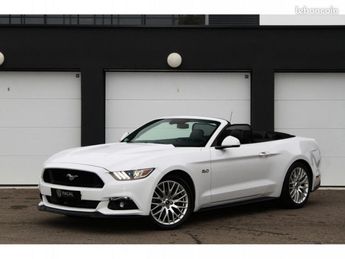  Voir détails -Ford Mustang V8 5.0 CABRIOLET | 1.MAIN CAR PLAY BREMB à Sainte-Croix-en-Plaine (68)