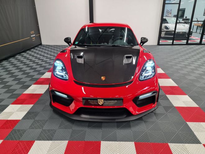 Porsche 718 Cayman GT4 4.0 500ch ? ORIGINE FRANCE CO Rouge indien de 2022