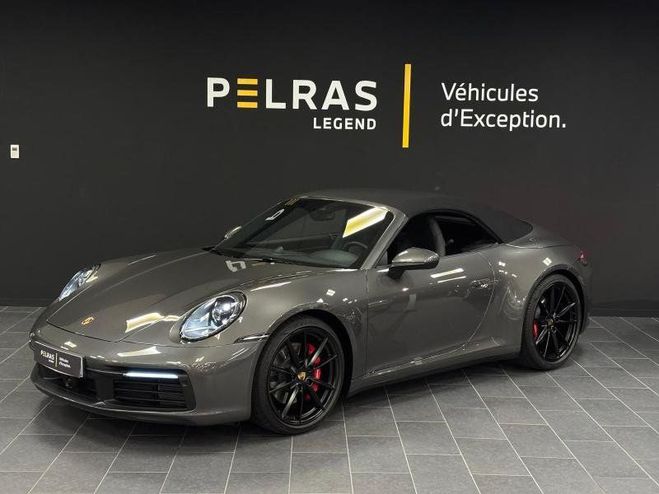 Porsche 911 Cabriolet CARRERA 3.0 450ch 4S PDK MY20 Gris Quartz Mtallis de 2019