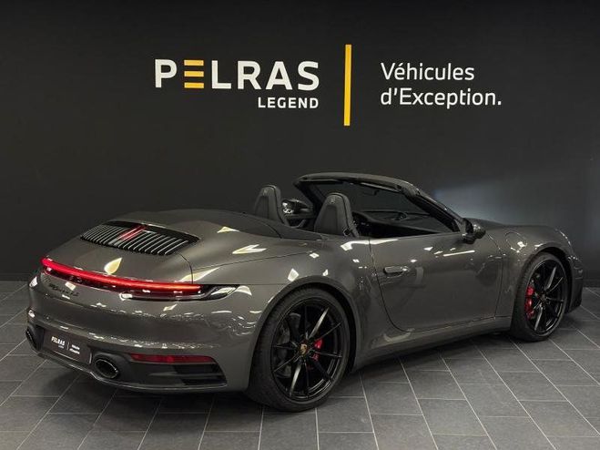 Porsche 911 Cabriolet CARRERA 3.0 450ch 4S PDK MY20 Gris Quartz Mtallis de 2019