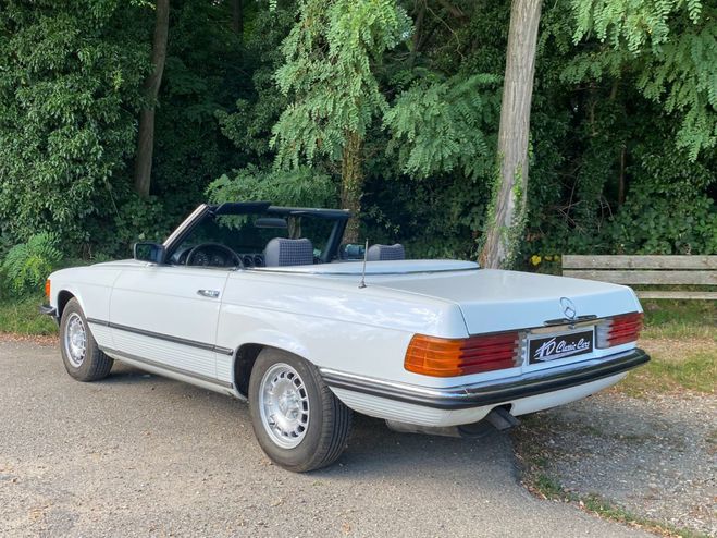 Mercedes 280 SL Blanc de 1980