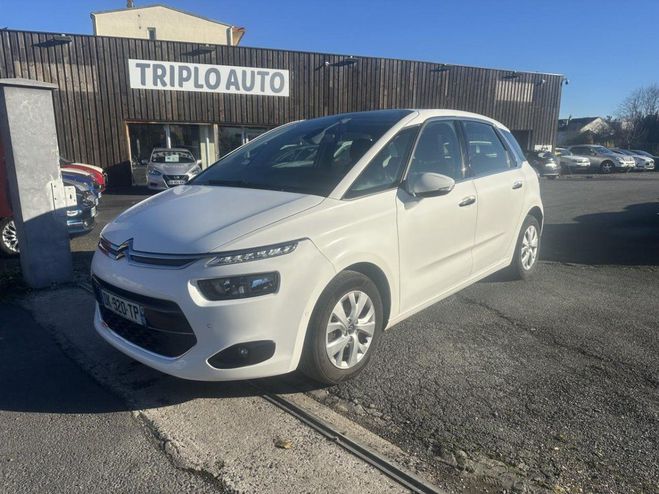 Citroen C4 Picasso 1.6 e-HDi FAP - 115 Intensive Gps + Clim BLANC de 2014