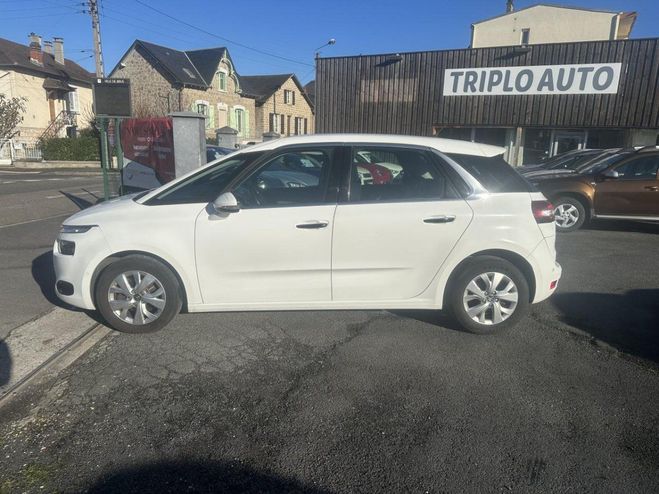 Citroen C4 Picasso 1.6 e-HDi FAP - 115 Intensive Gps + Clim BLANC de 2014