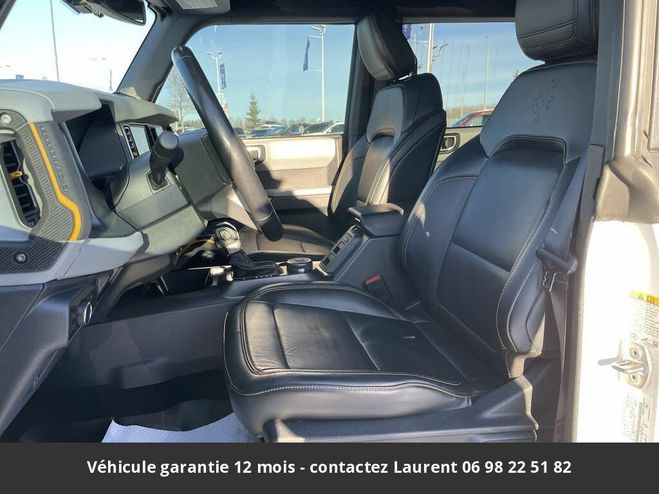 Ford Bronco badlands advanced 4p 4x4 tout compris ho Blanc de 2022