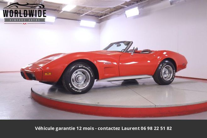 Chevrolet Corvette C3 l48 v8 1975 tout compris Rouge de 1975
