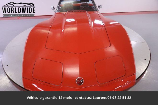 Chevrolet Corvette C3 l48 v8 1975 tout compris Rouge de 1975