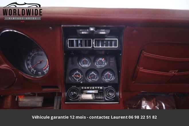 Chevrolet Corvette C3 l48 v8 1975 tout compris Rouge de 1975