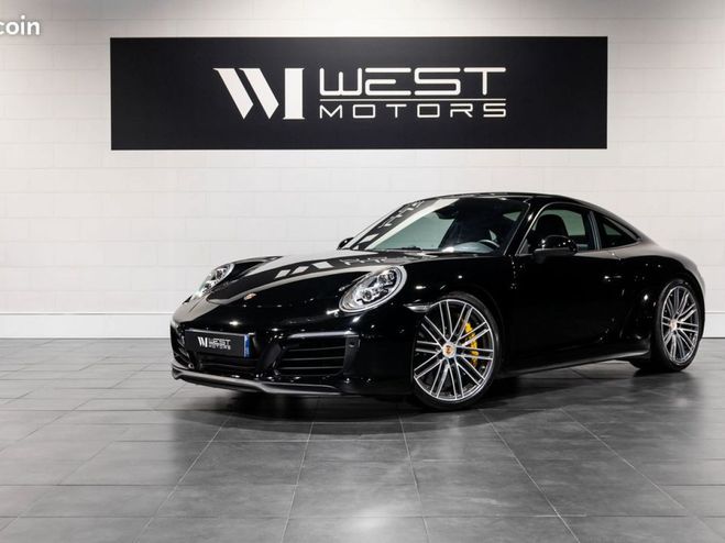 Porsche 911 991.2 Carrera 4S 420 ? Immat France 3870 Noir de 2017