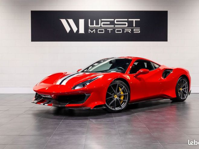 Ferrari 488 Pista 3.9 V8 720 ? 1Main Franaise Full Rouge de 2018