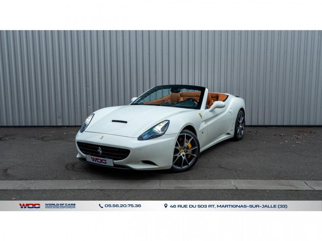 Ferrari California 4.3 V8 / Entretien complet / Disponible BLANC BIANCO AVUS de 2010