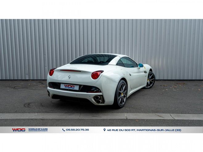 Ferrari California 4.3 V8 / Entretien complet / Disponible BLANC BIANCO AVUS de 2010