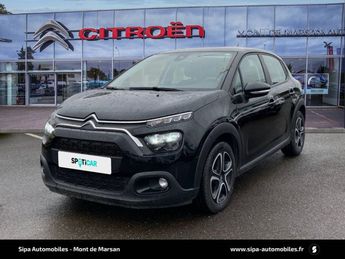  Voir détails -Citroen C3 C3 PureTech 83 ch BVM5 Plus 5p à Mont-de-Marsan (40)