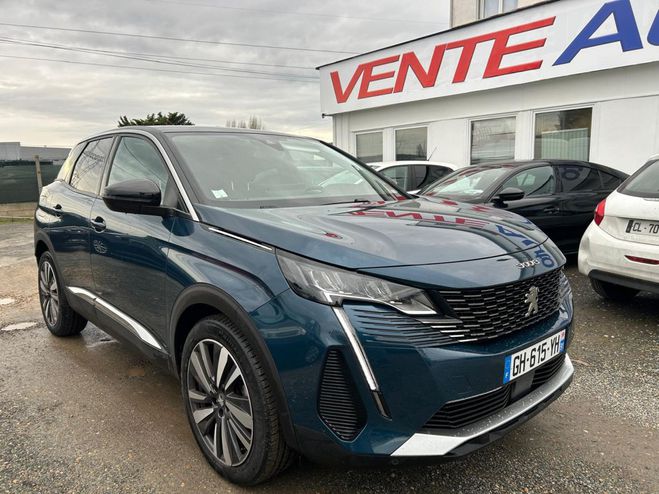 Peugeot 3008 Puretech 130ch SetS EAT8 Allure Pack Bleue de 2022