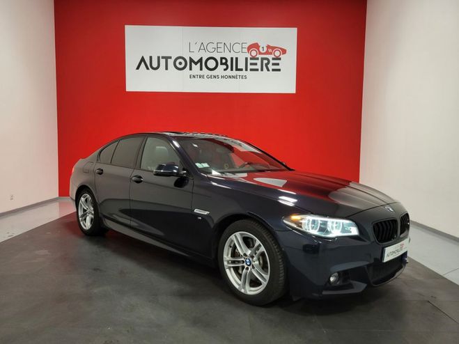 BMW Serie 5 SERIE 530 D 258 M SPORT XDRIVE BVA8 + TO Bleu de 2014