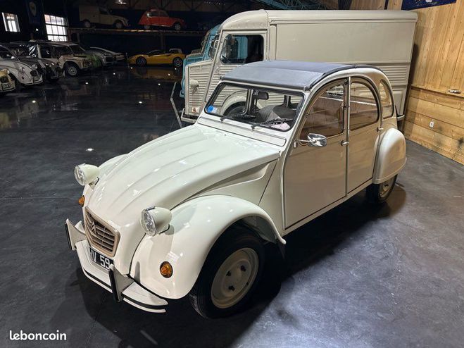 Citroen 2 CH 2 2cv6 spcial blanche 10 000km d'origin Blanc de 1990