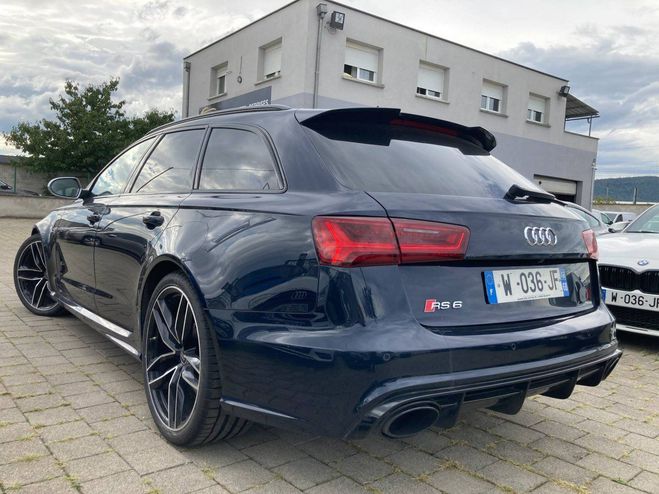 Audi RS6 Avant IV 4.0 V8 TFSI 605ch performance Noir Mtal de 2017